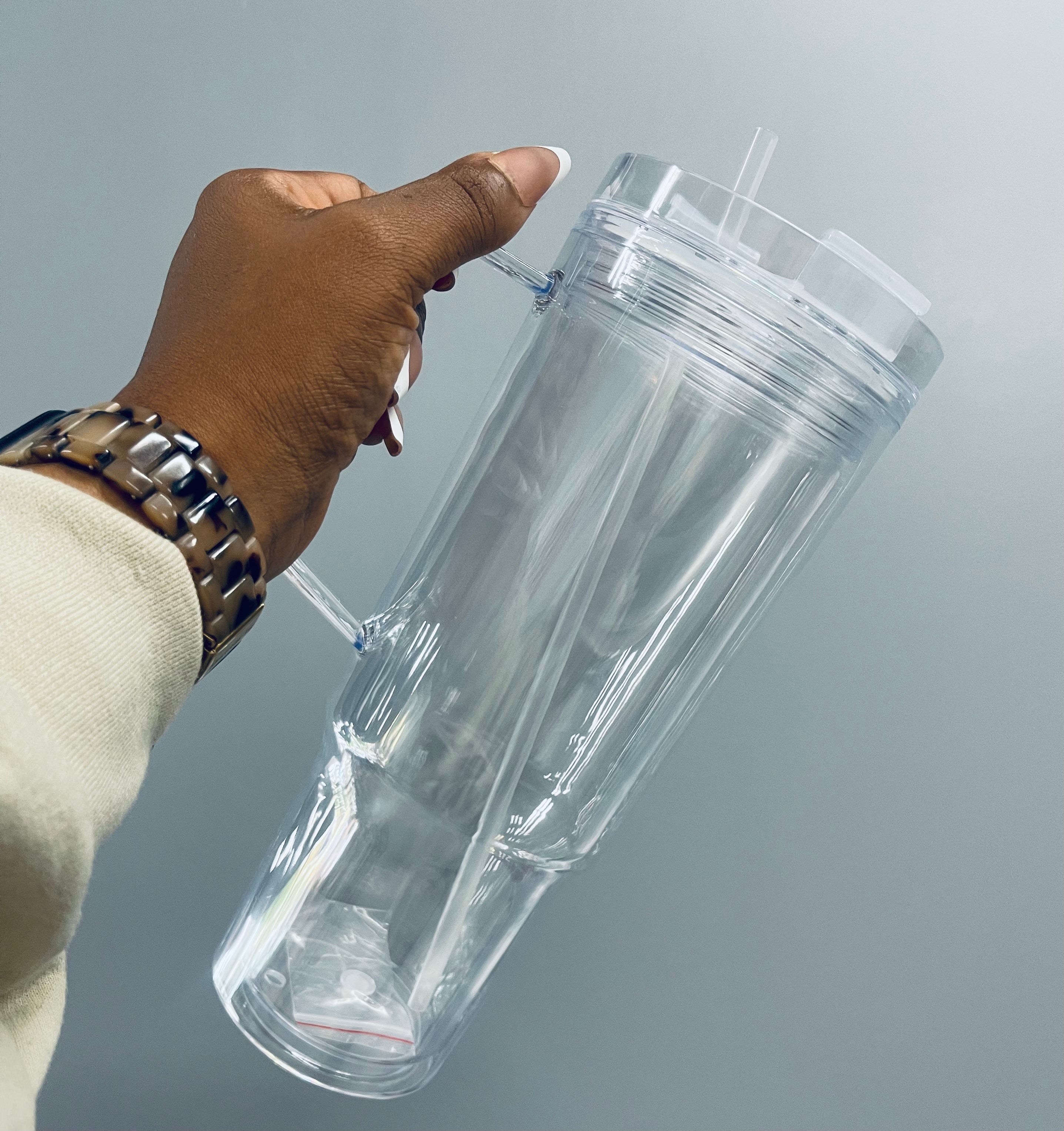 40 oz Double Wall Acrylic Tumbler – Cali Bees Creations