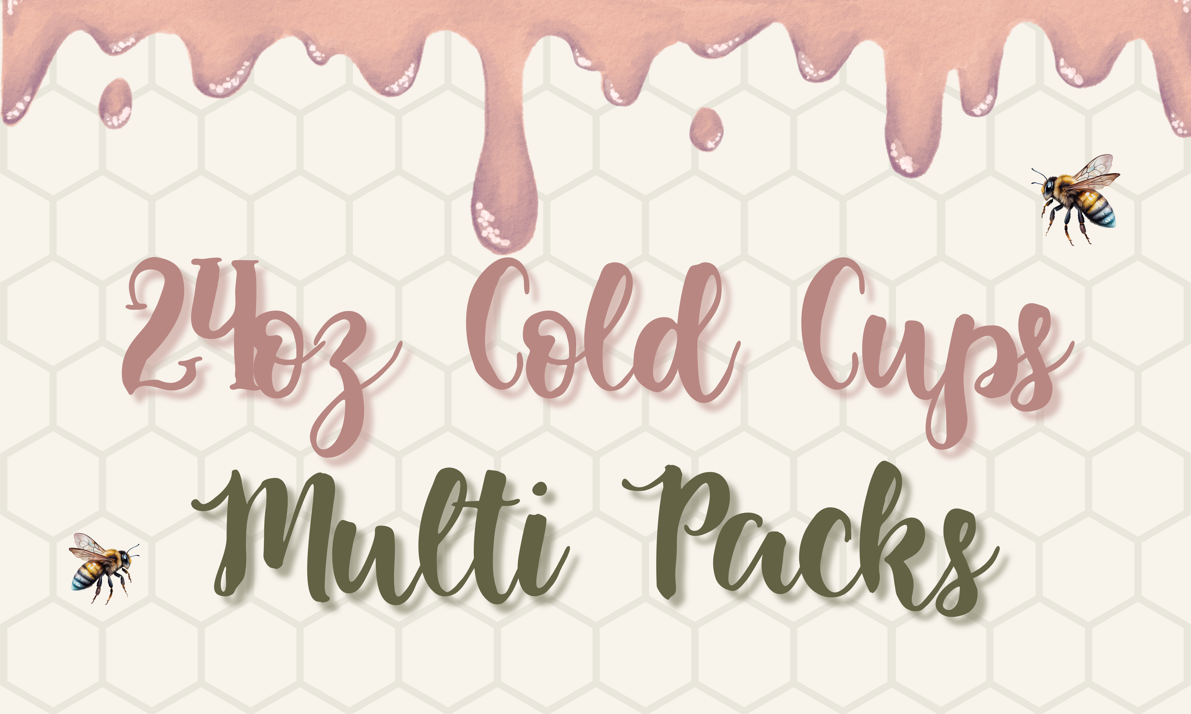 24oz Cold Cups Multi Packs