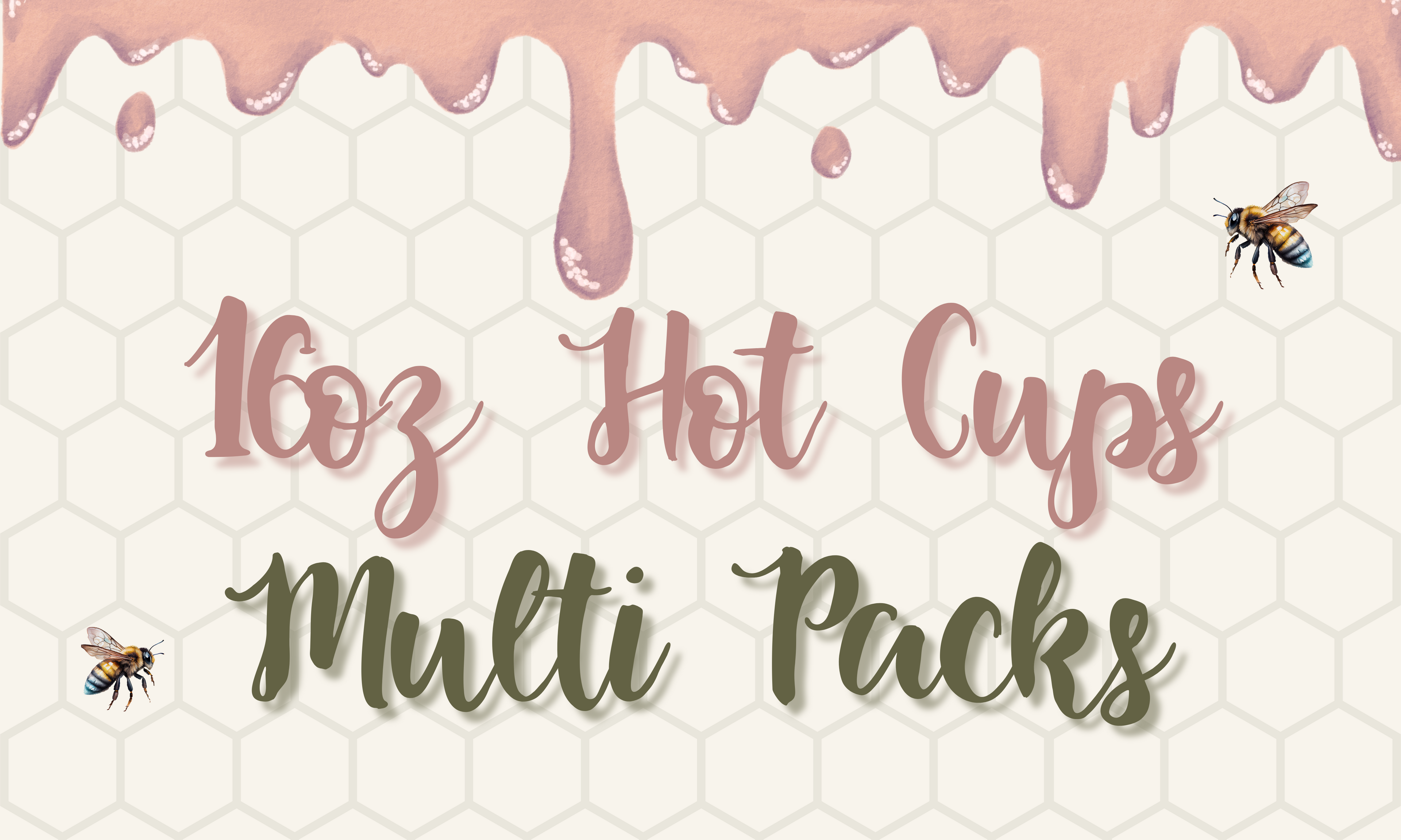 16oz Hot Cups 5 Packs