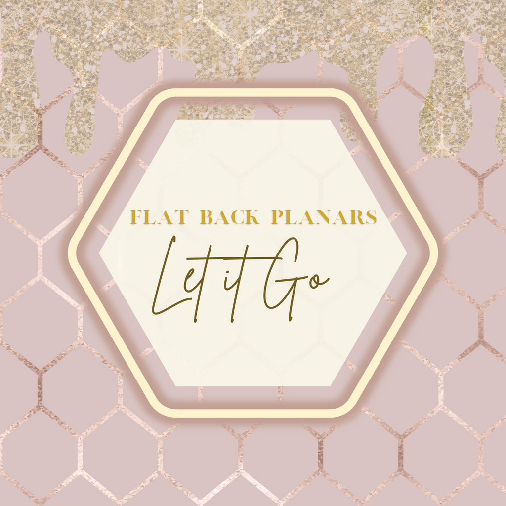 Flat Back Planar Resin Pieces, Let It Go