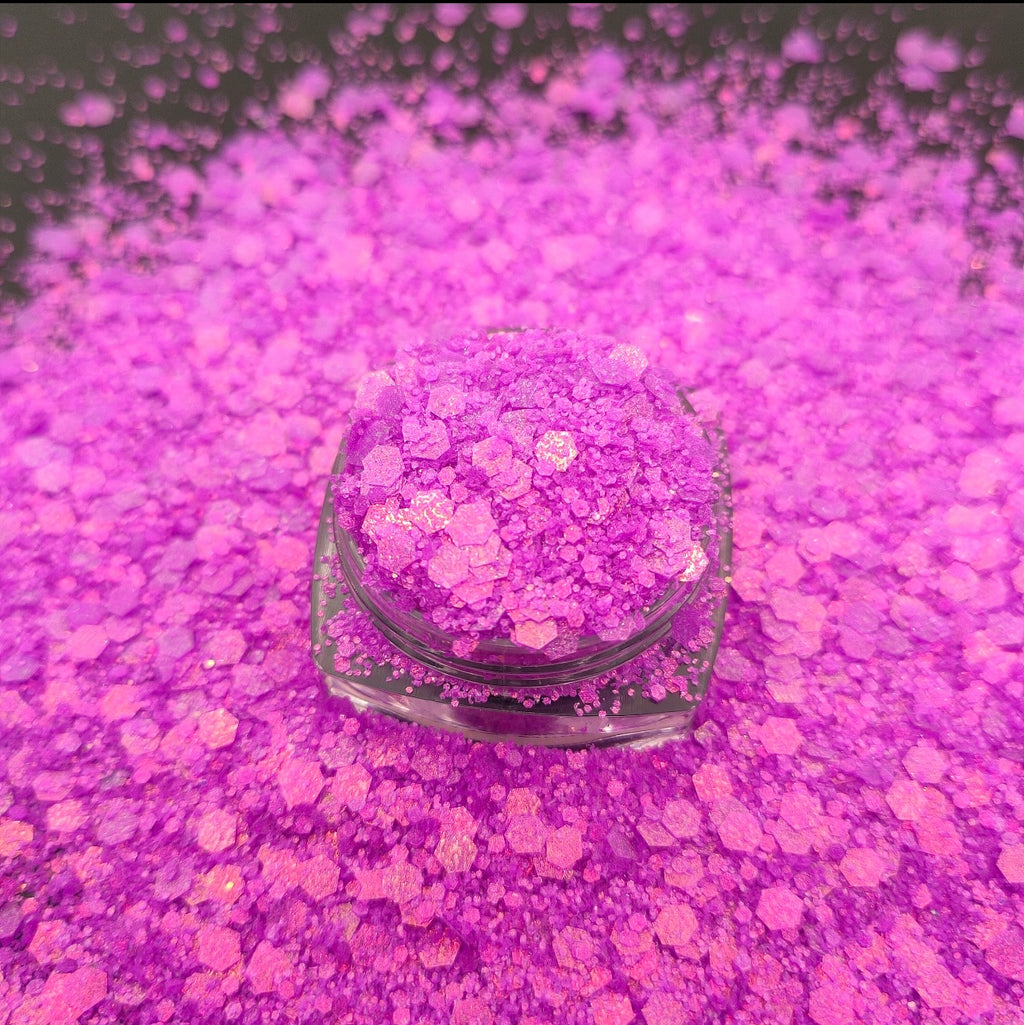 Chunky Mix Glitter, Purple People Eater