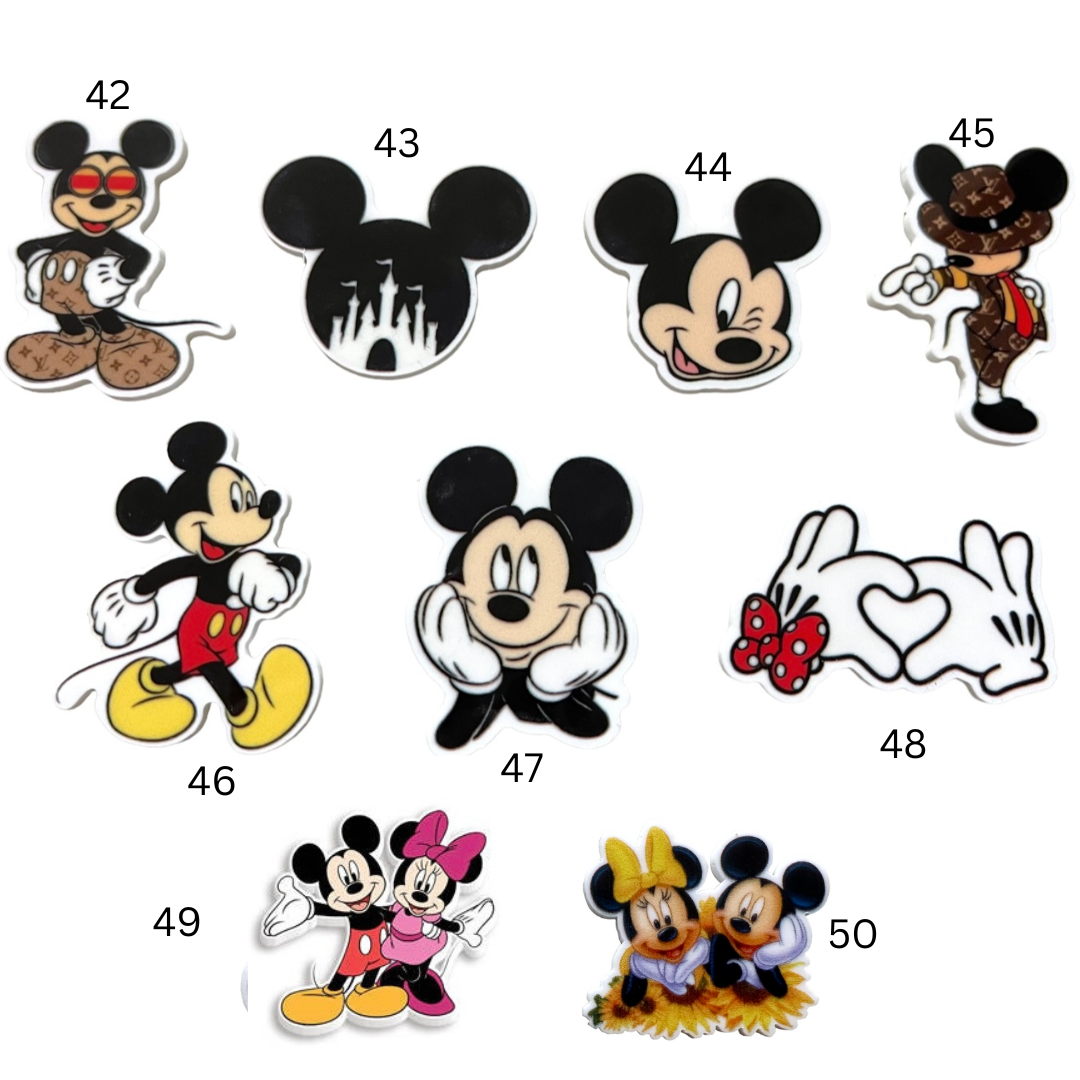 Flat Back Planar Resin Pieces, Mouse