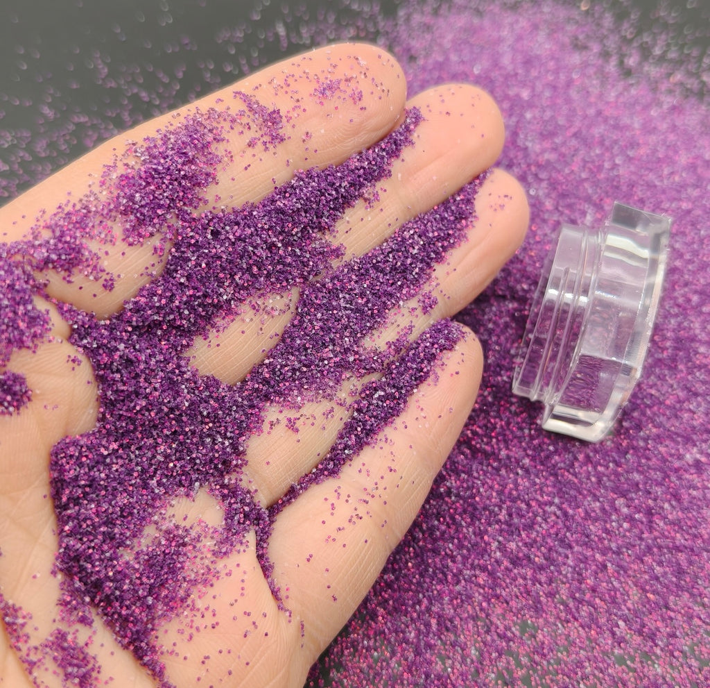 Fine Glitter, Plum