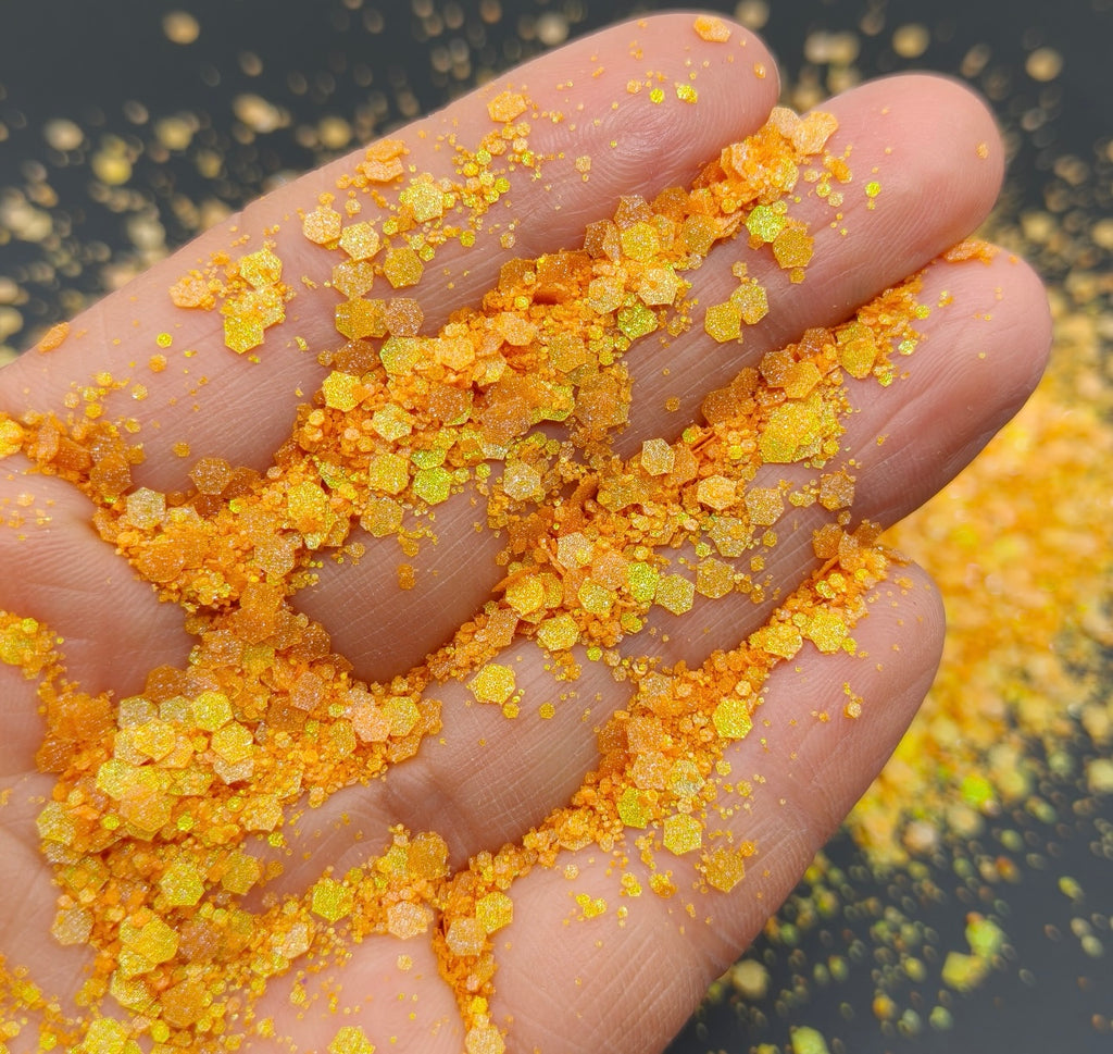 Chunky Mix Glitter, Auburn