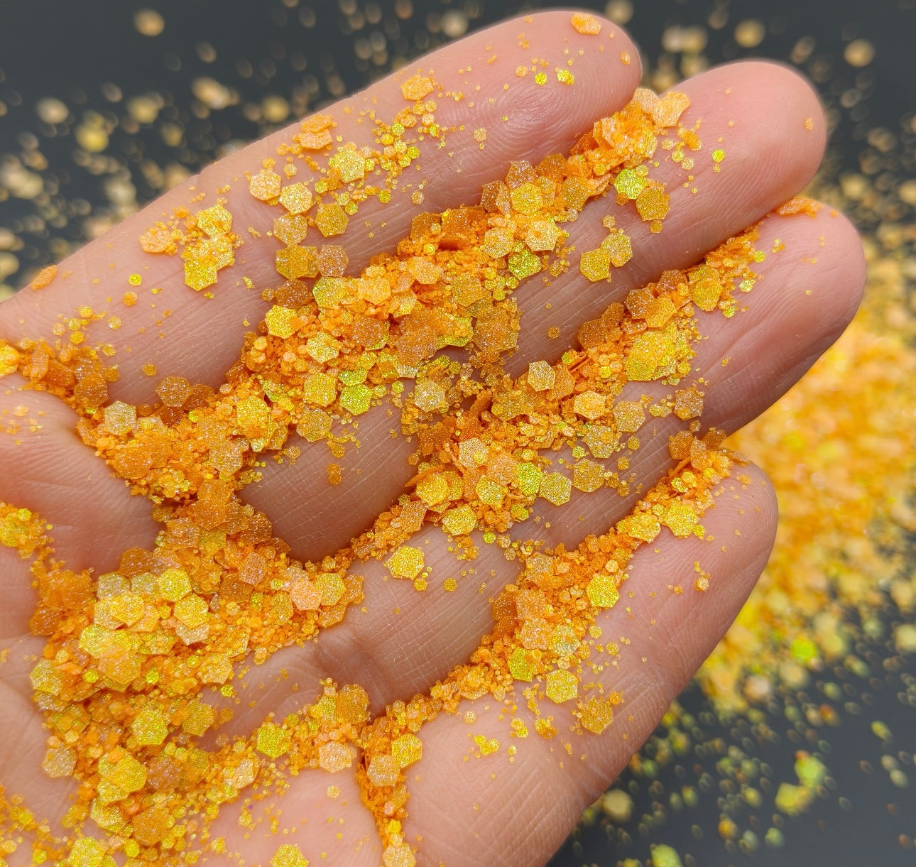 Chunky Mix Glitter, Auburn