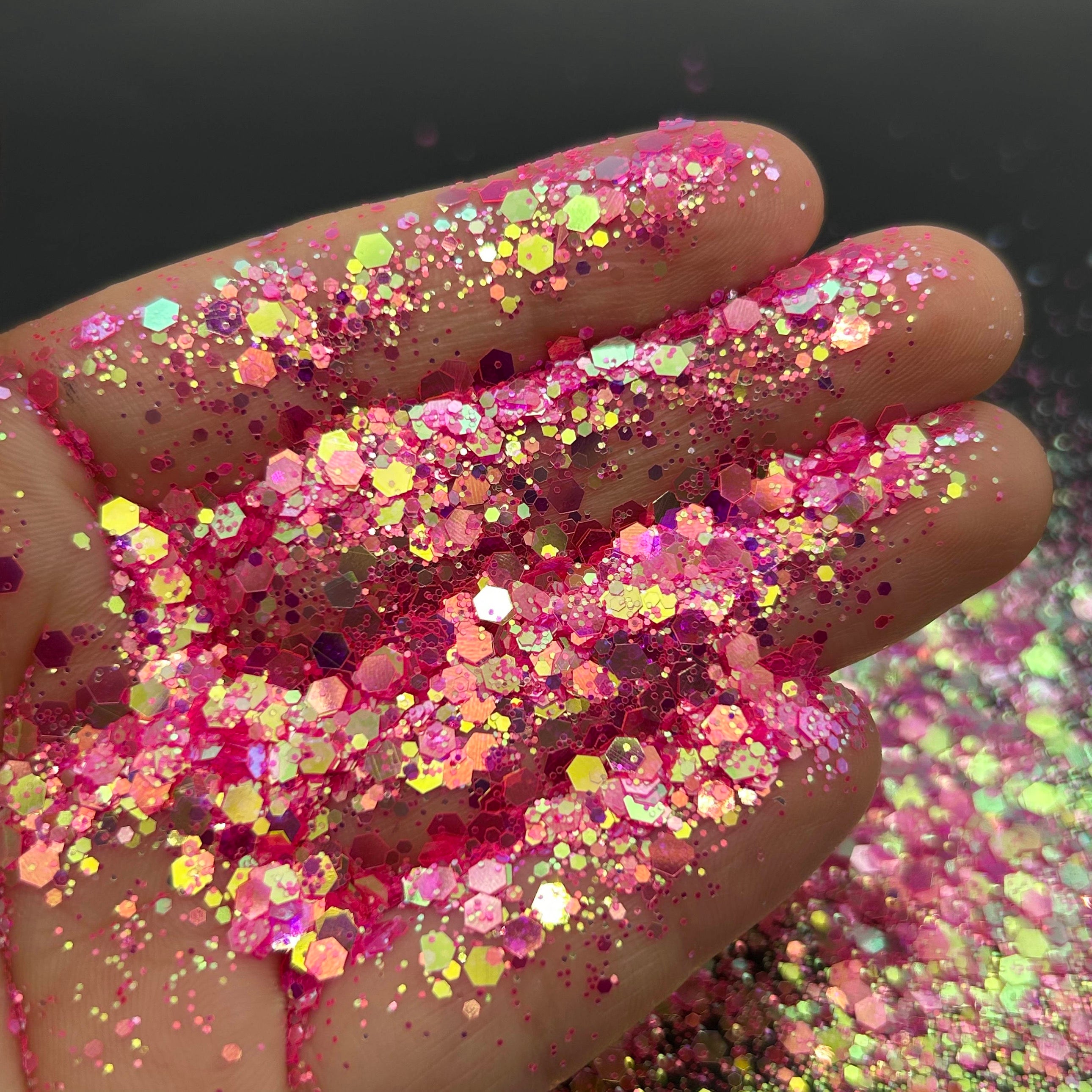 Chunky Mix Glitter, Bend And Snap