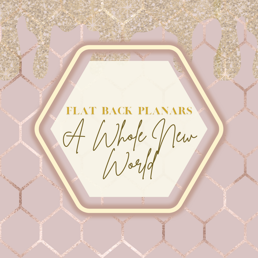 Flat Back Planar Resin Pieces, A Whole New World
