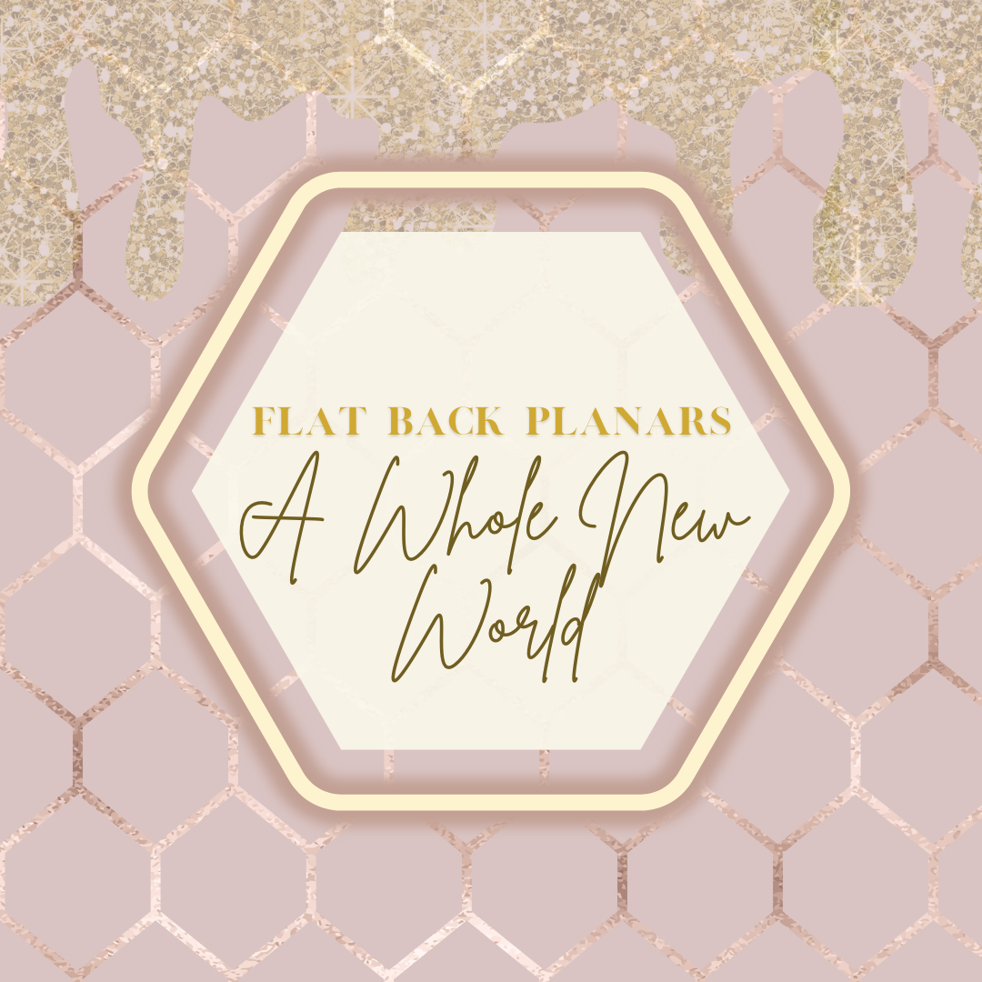 Flat Back Planar Resin Pieces, A Whole New World