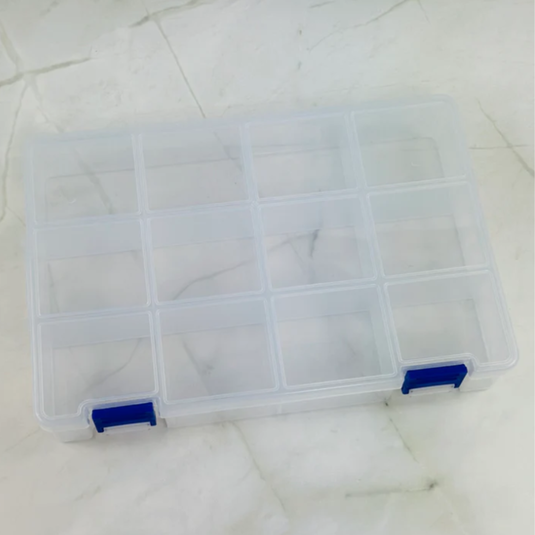 12 Compartment Organizer, Clear