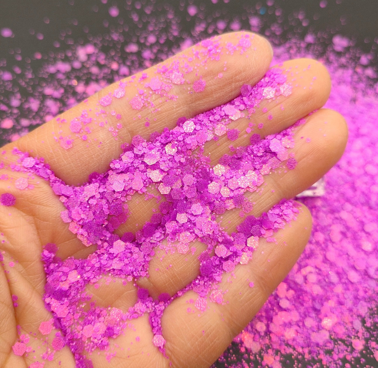 Chunky Mix Glitter, Purple People Eater