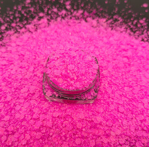 Chunky Mix Glitter, Flamingo