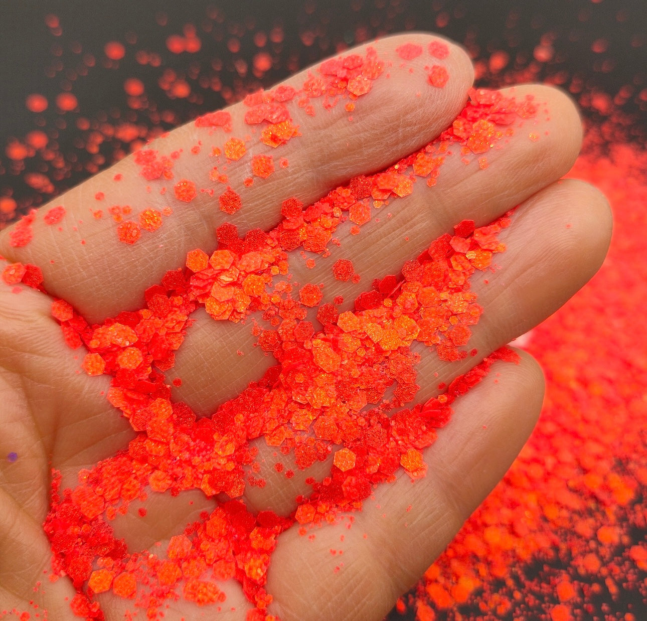 Chunky Mix Glitter, Blaze