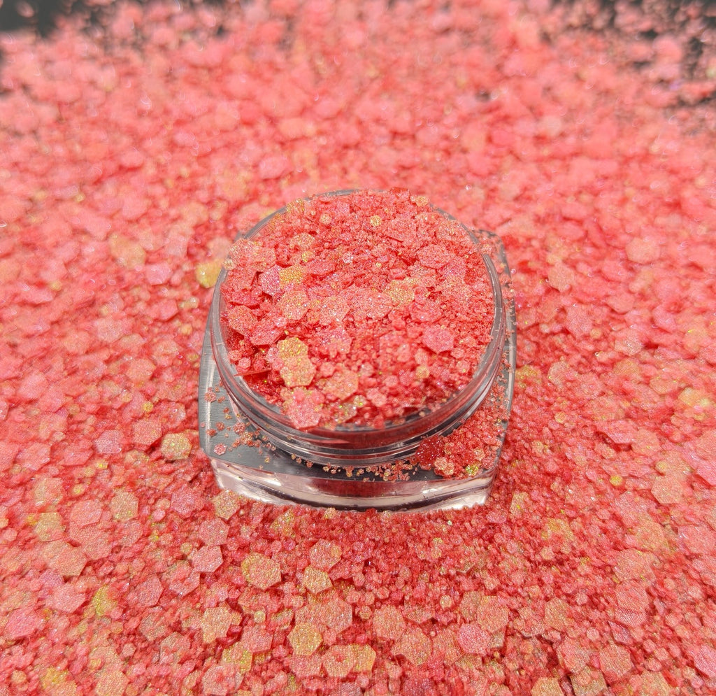Chunky Mix Glitter, Red Velvet