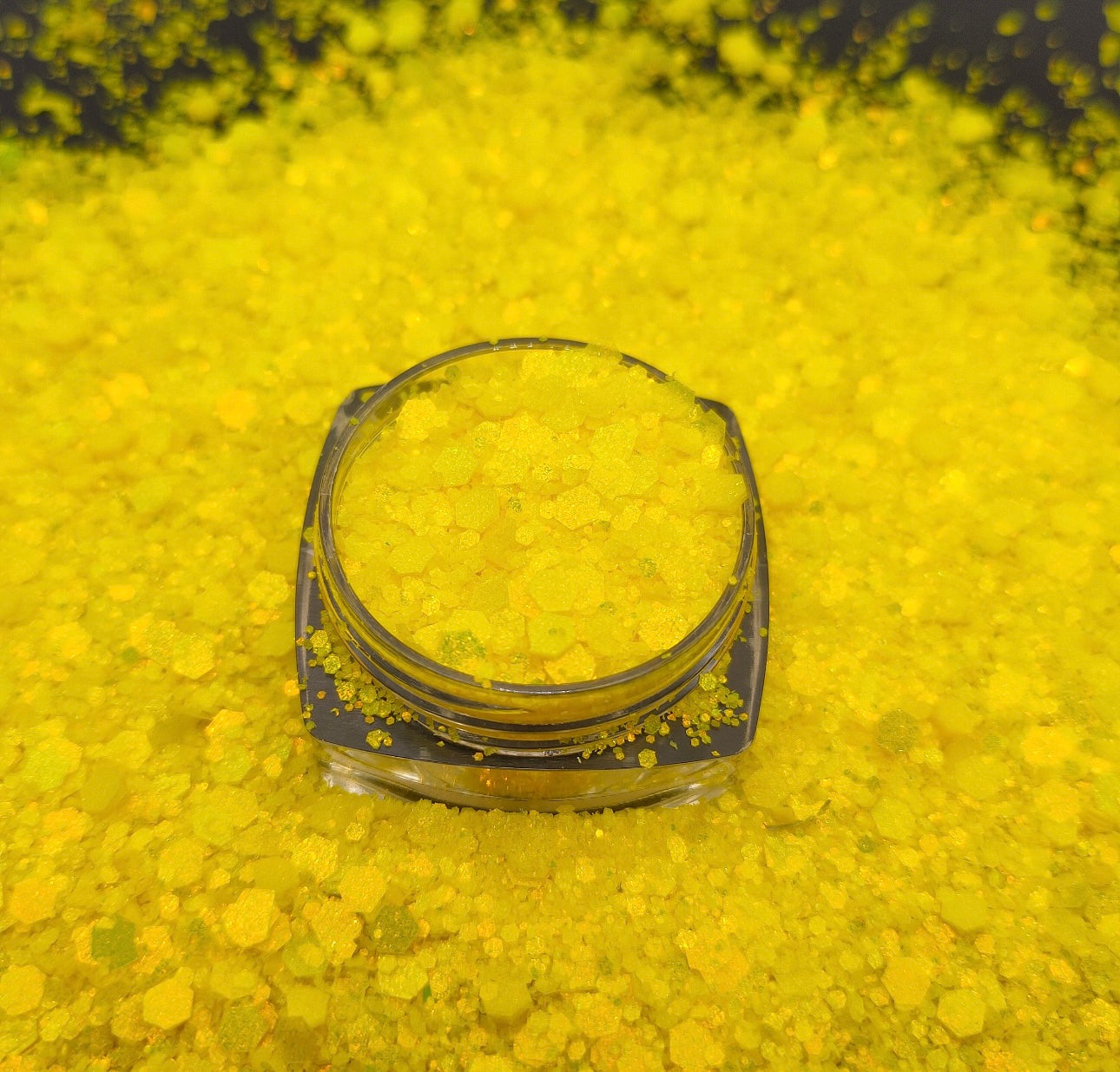 Chunky Mix Glitter, Lemon Burst