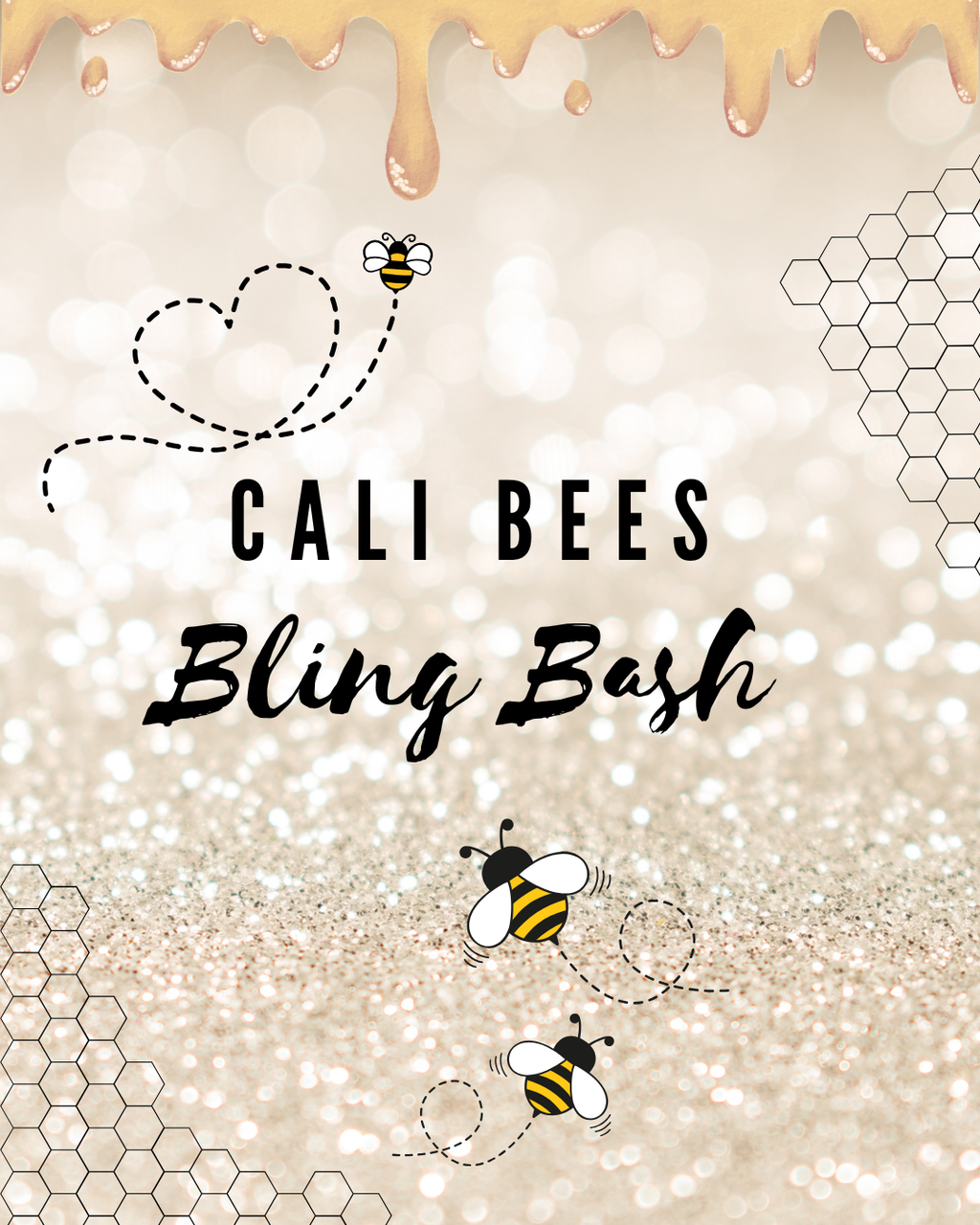 Cali Bees Bling Bash, TikTok Live 12/6 at 3PM PST