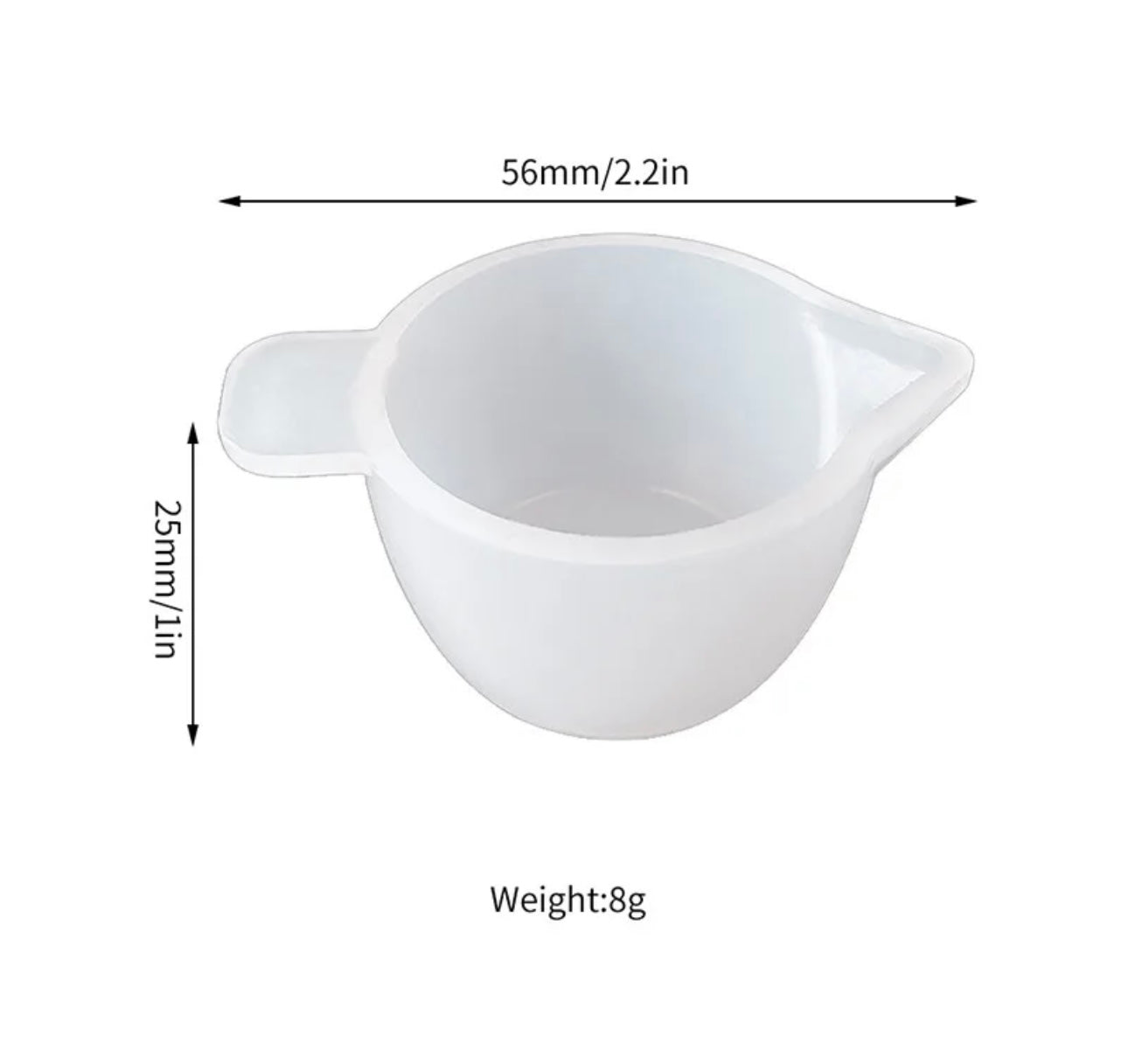 Silicone Mixing Cups, Assorted Sizes