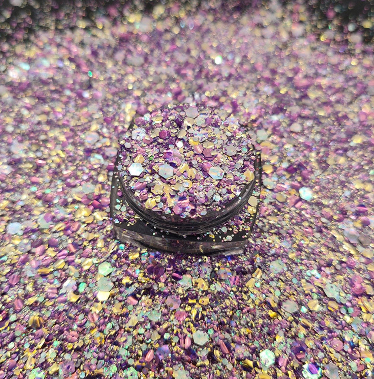Chunky Mix Glitter, Amethyst Night Fall