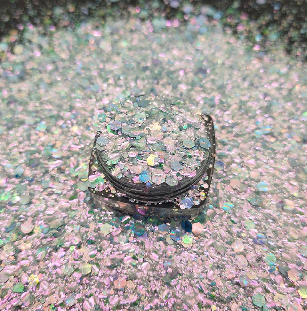 Chunky Mix Glitter, Crystal Tide