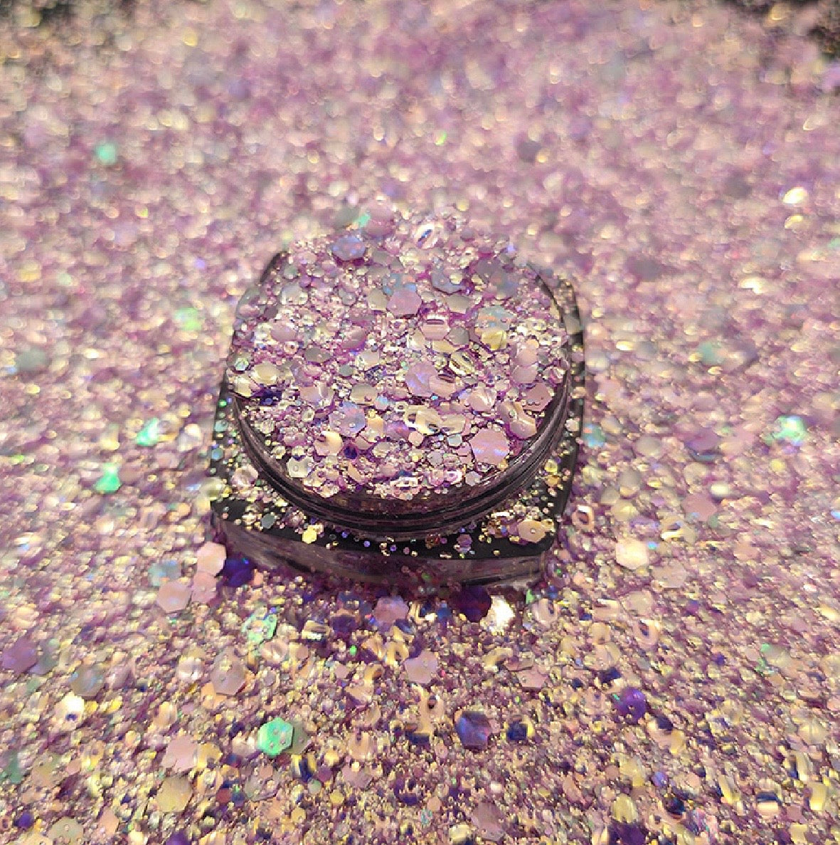 Chunky Mix Glitter, Violet Mirage