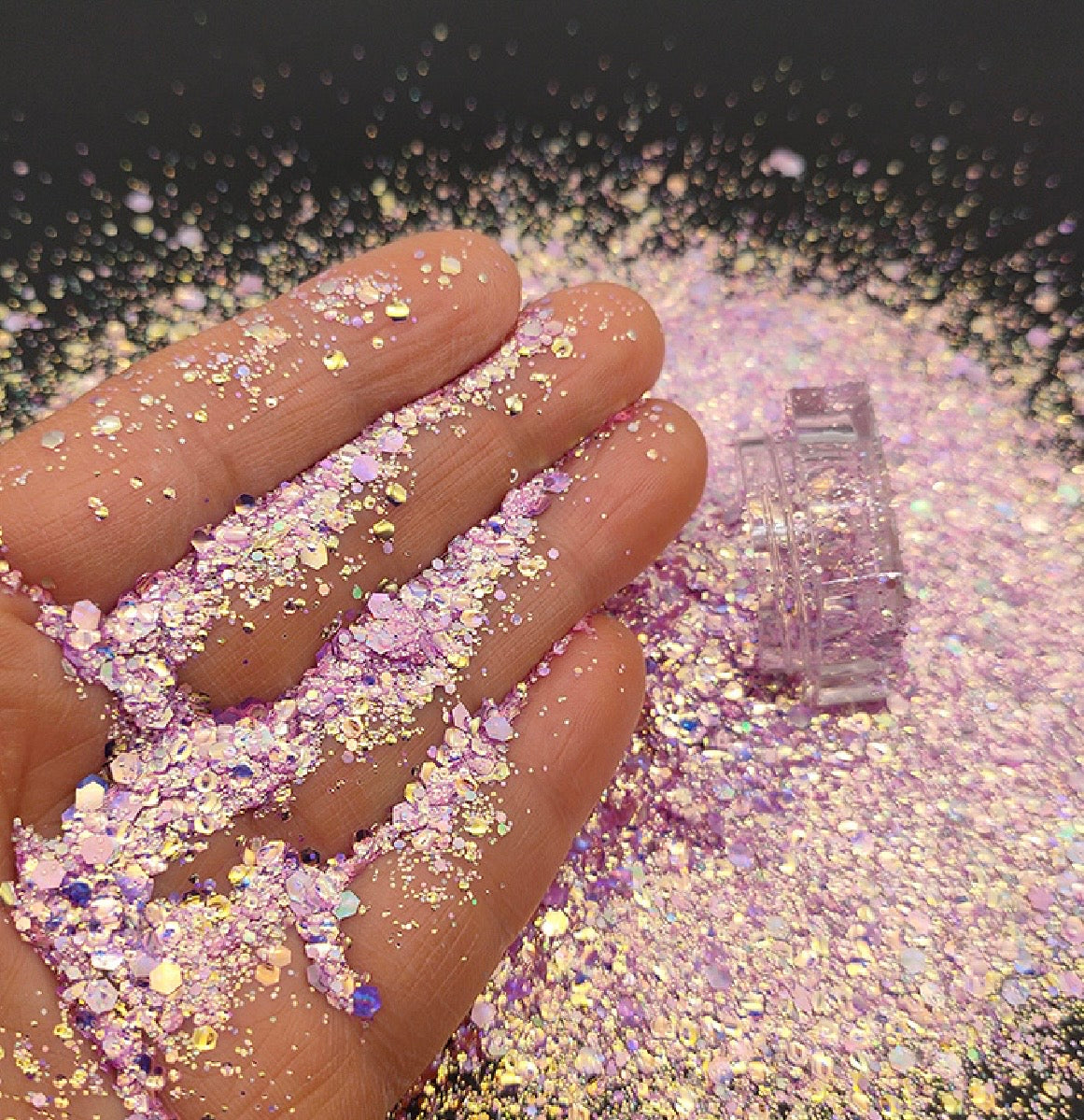 Chunky Mix Glitter, Violet Mirage