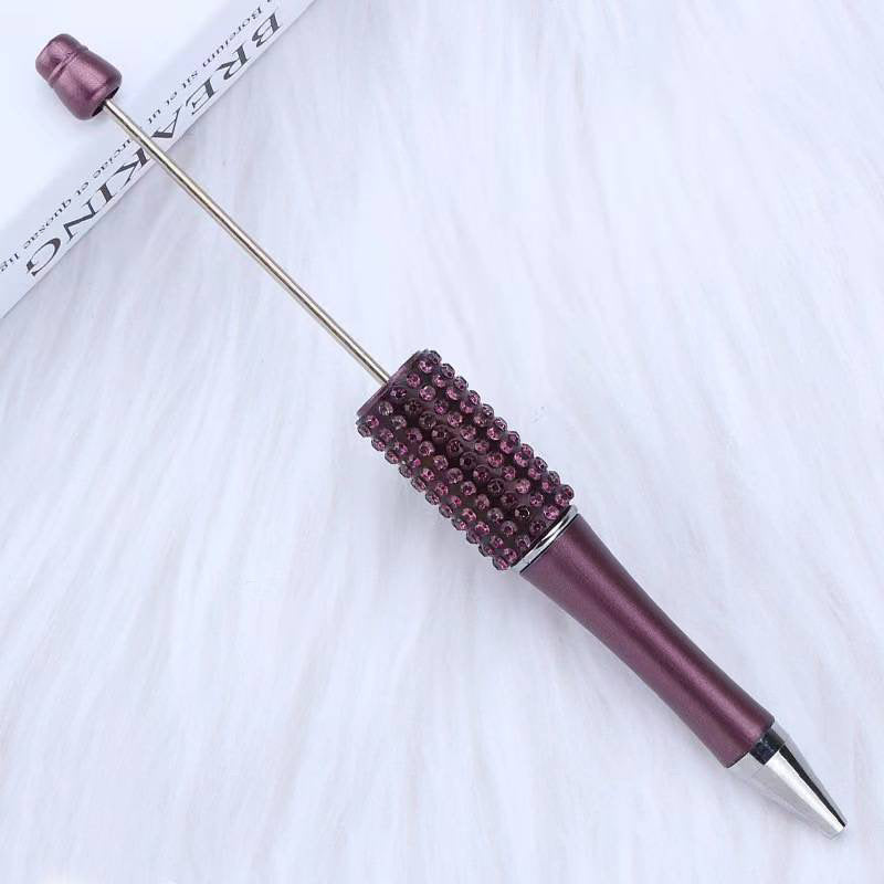 Blank Rhinestone Beadable Pens, Assorted Colors