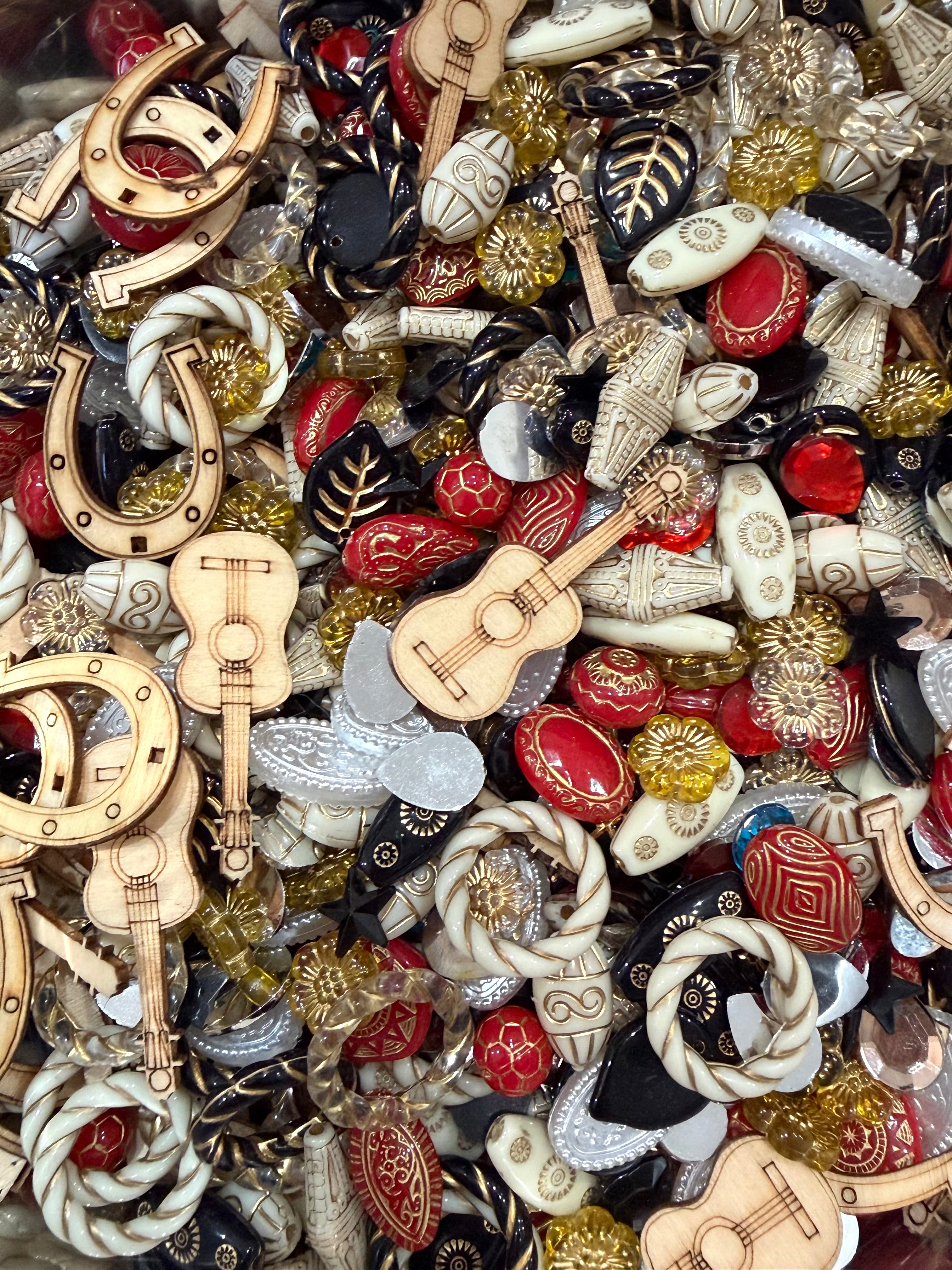 Wildflower Wednesday- Flat Back Flower & Charm Mixes, Assorted Colors