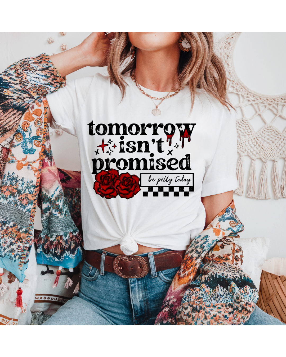 Clear Film DTF Screen Print Heat Transfer, #218