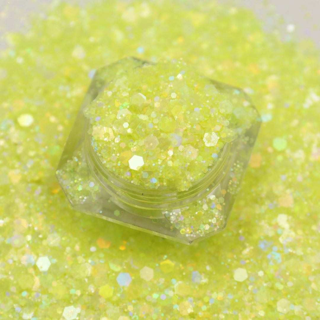 Chunky Mix Glitter, Lemonhead