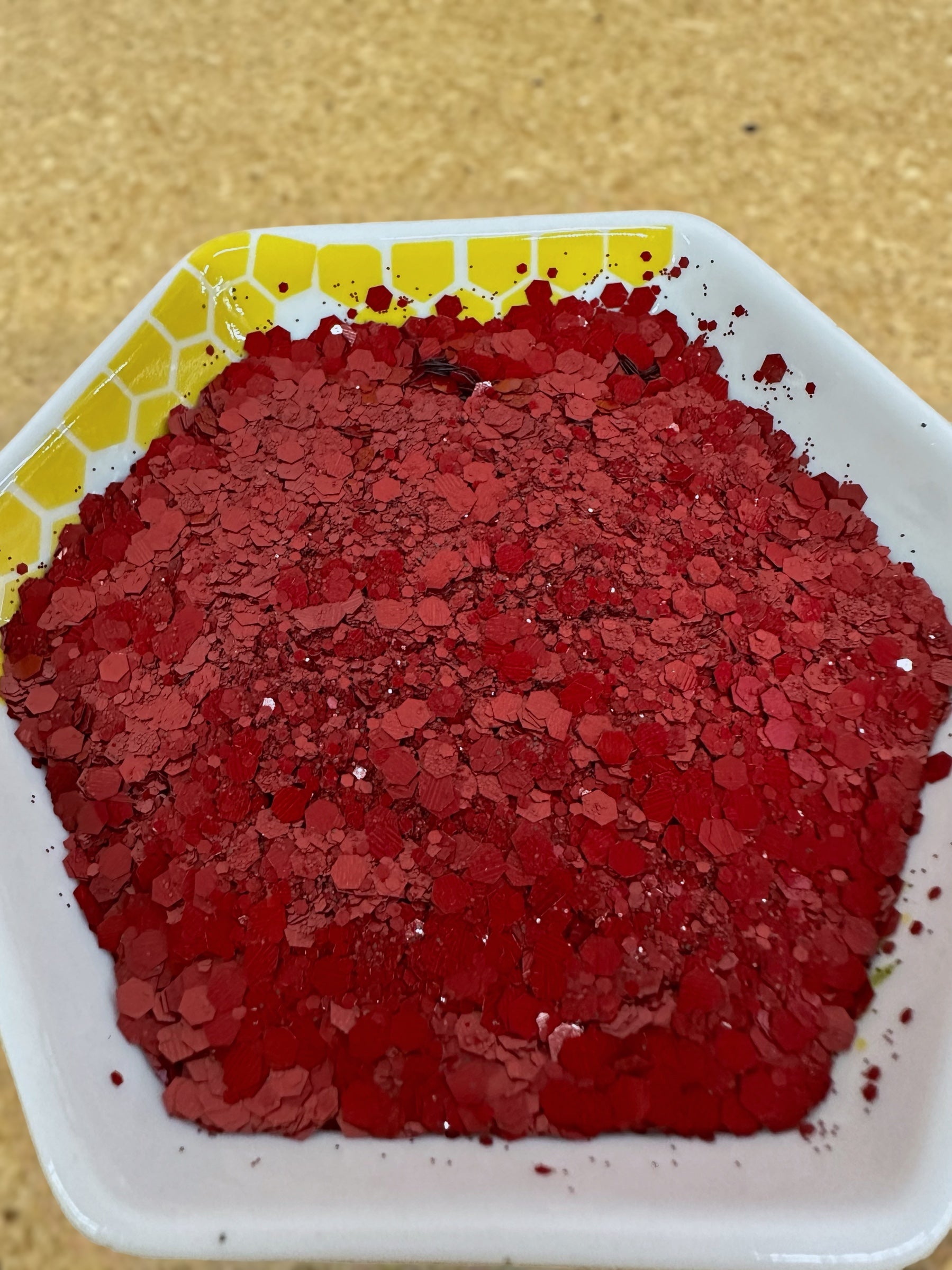 Chunky Mix Glitter, Garnet