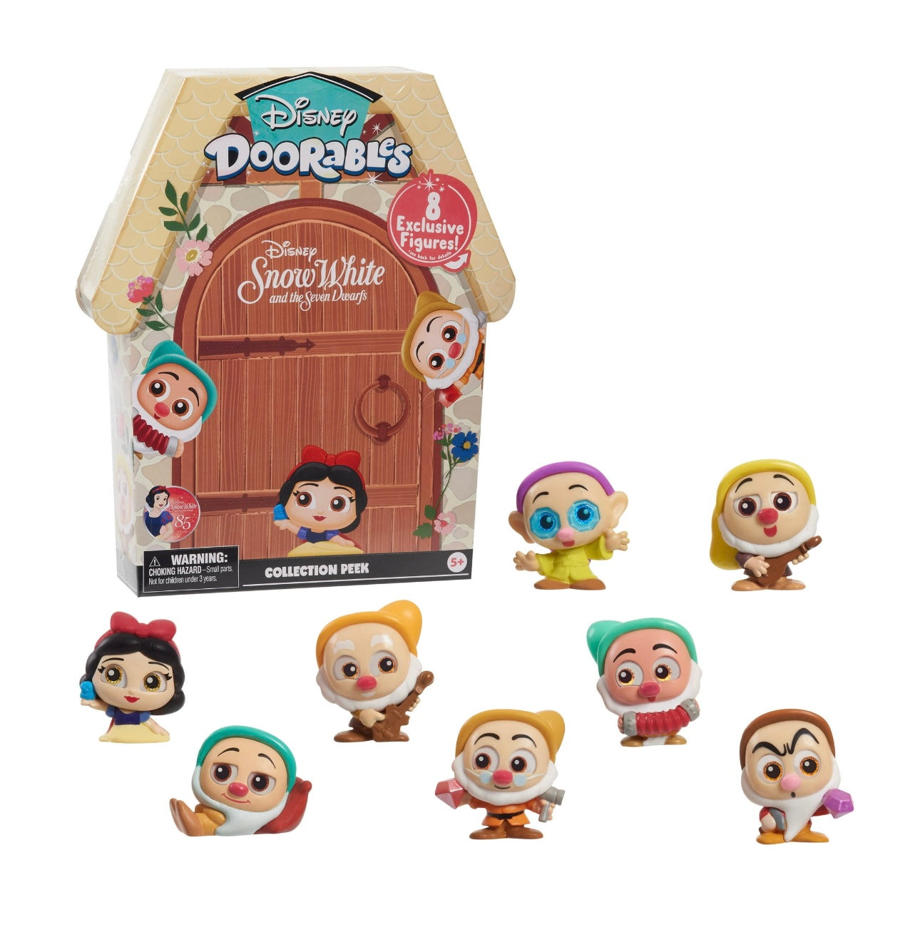 Doorables Collection Peek, Snow White & The Seven Dwarfs