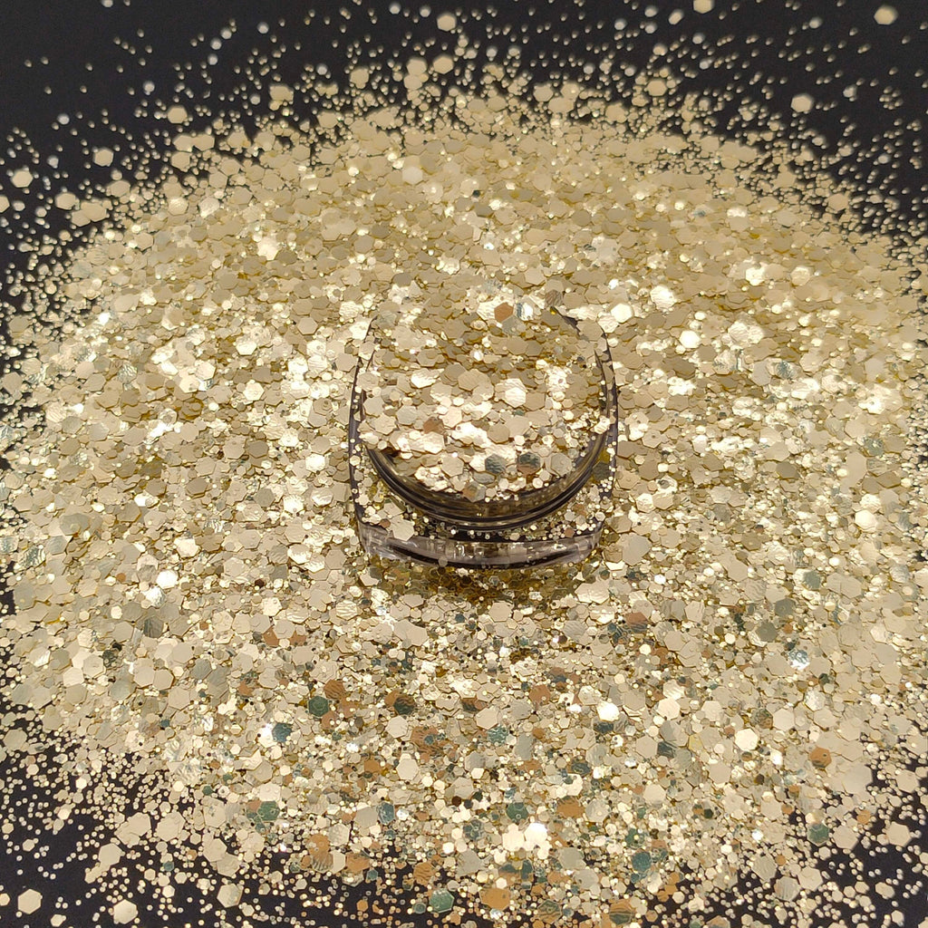 Chunky Mix Glitter, Gold Mine