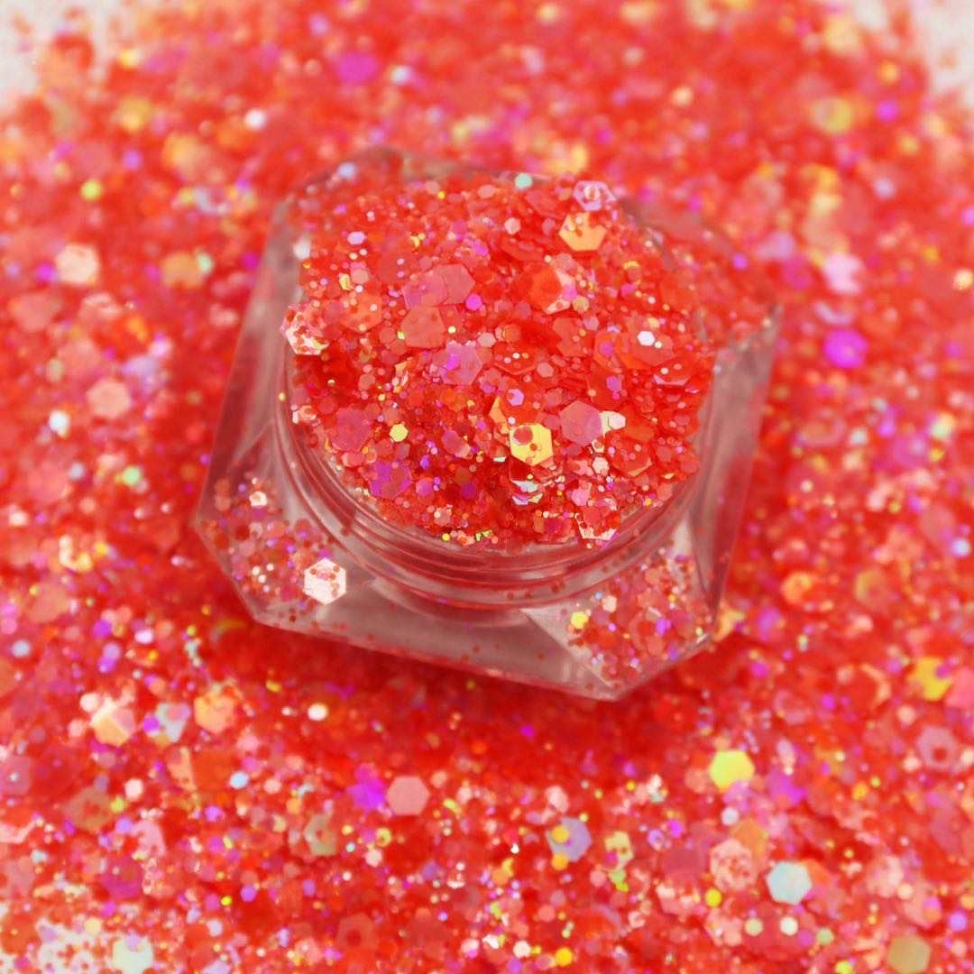 Chunky Mix Glitter, Candy Apple