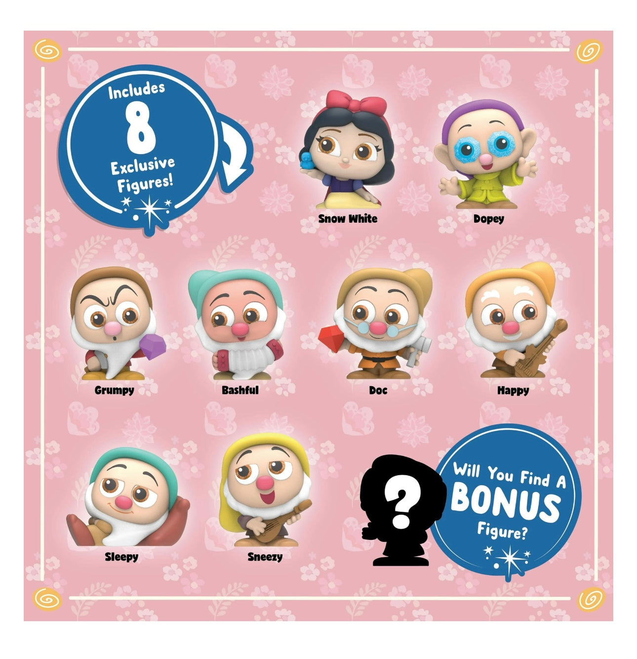 Doorables Collection Peek, Snow White & The Seven Dwarfs