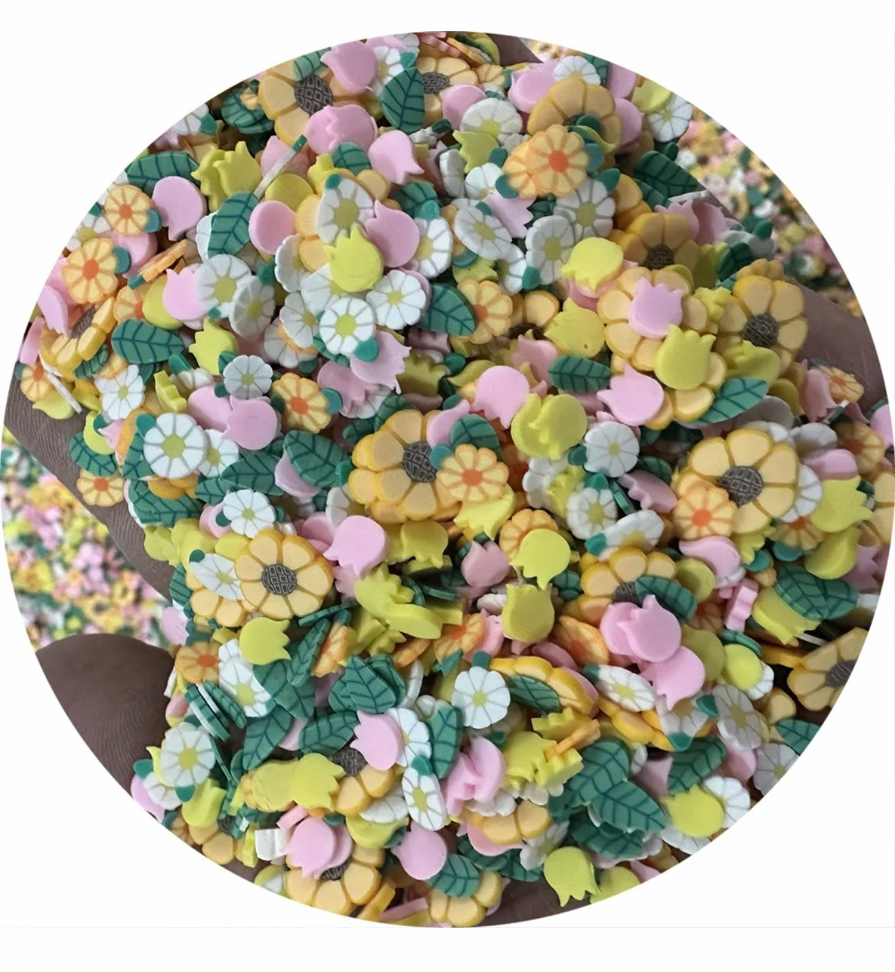 Polymer Clay, Flower Mix