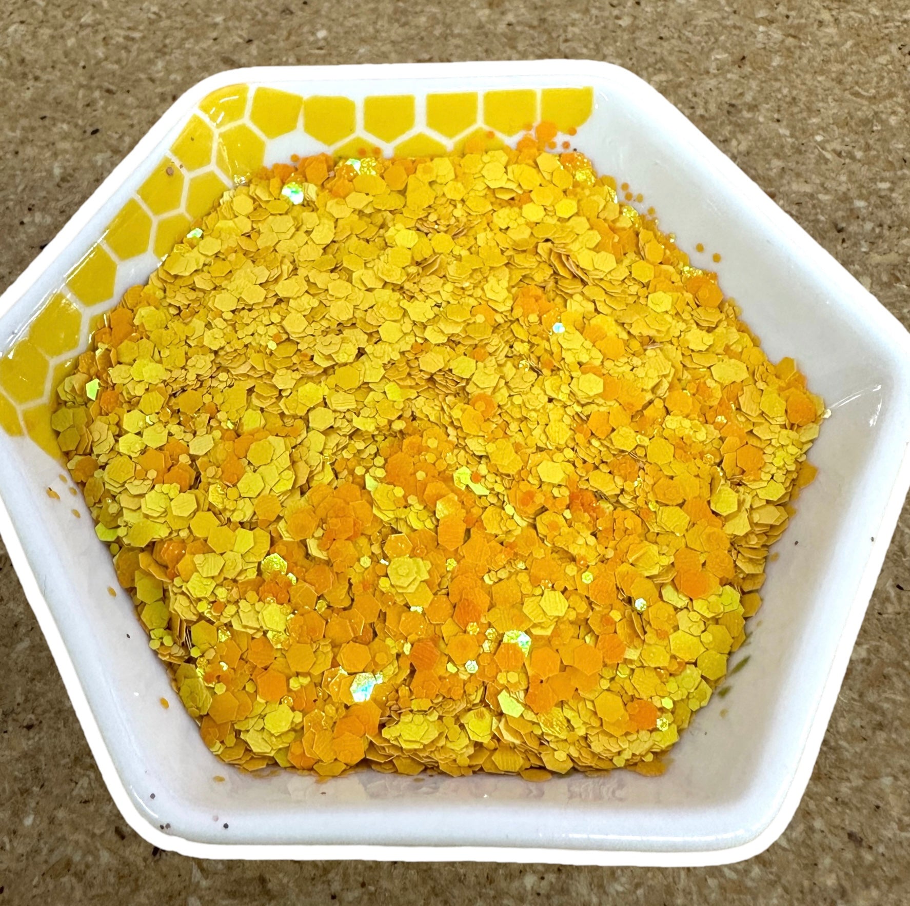 Chunky Mix Glitter, Sunflower
