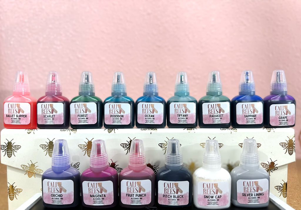 Cali Bees Alcohol Ink Set, 15 Piece Set