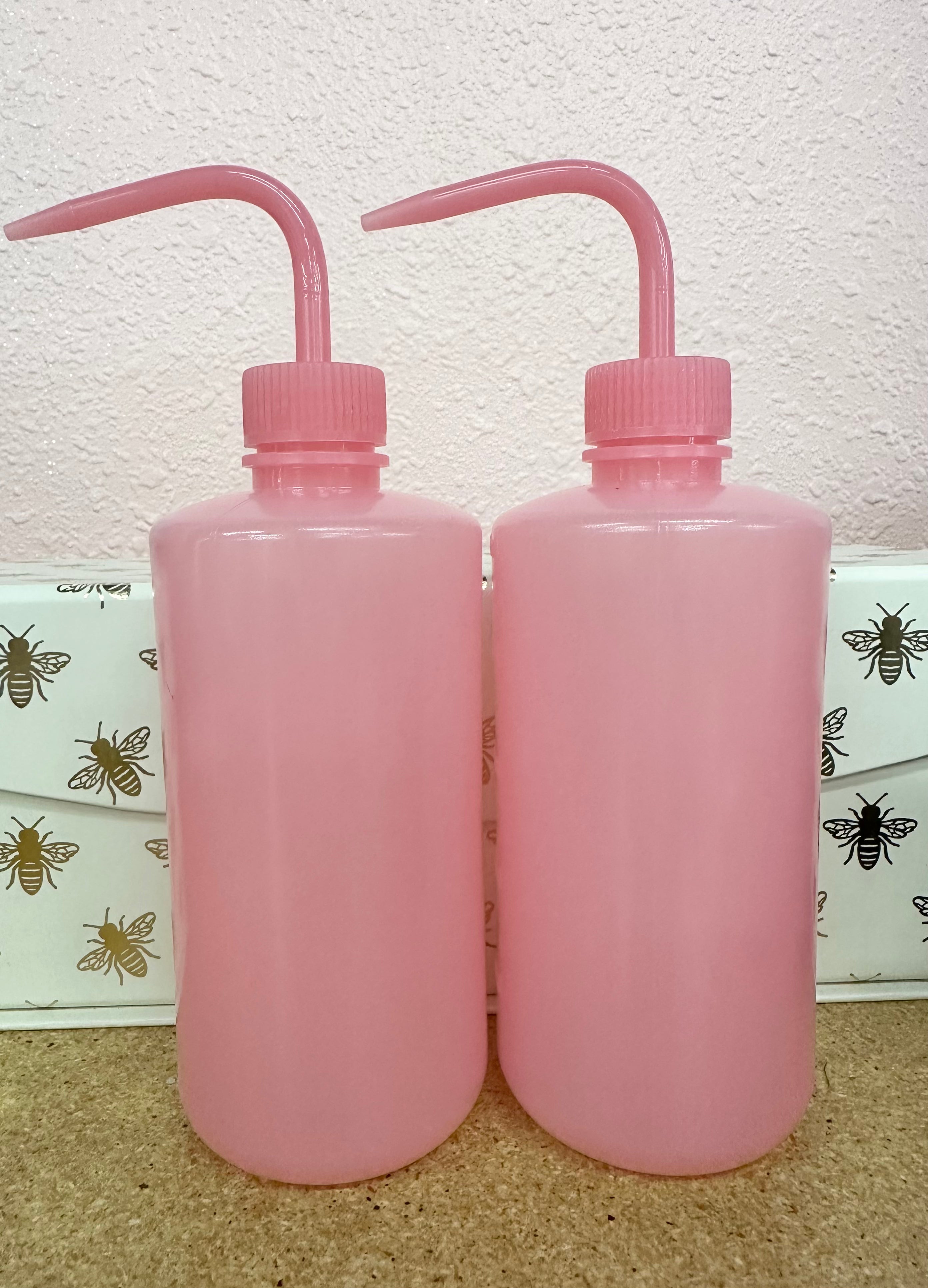 500 ml Plastic Squeeze Bottles 2 pack, Assorted Colors