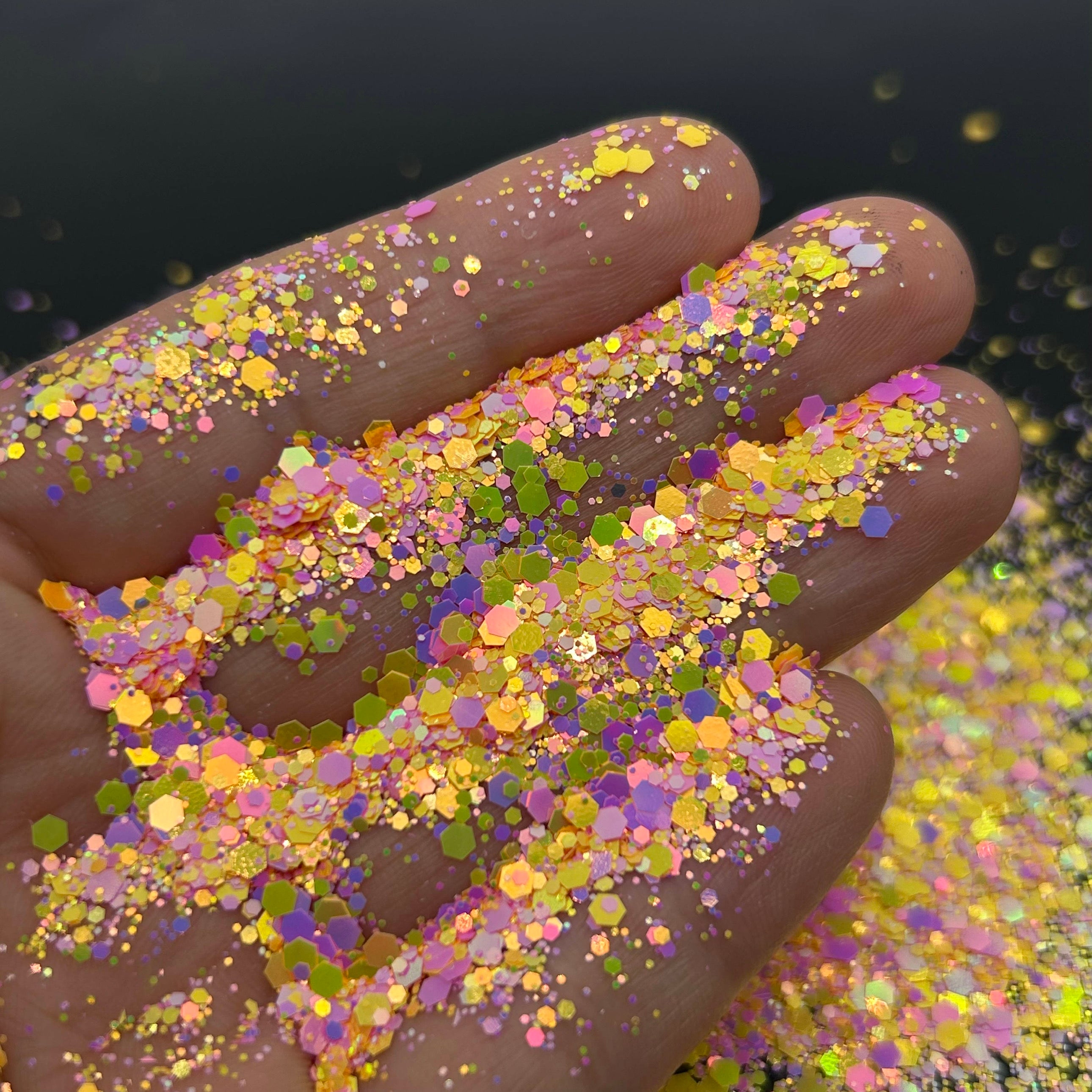 Chunky Mix Glitter, Sherbet