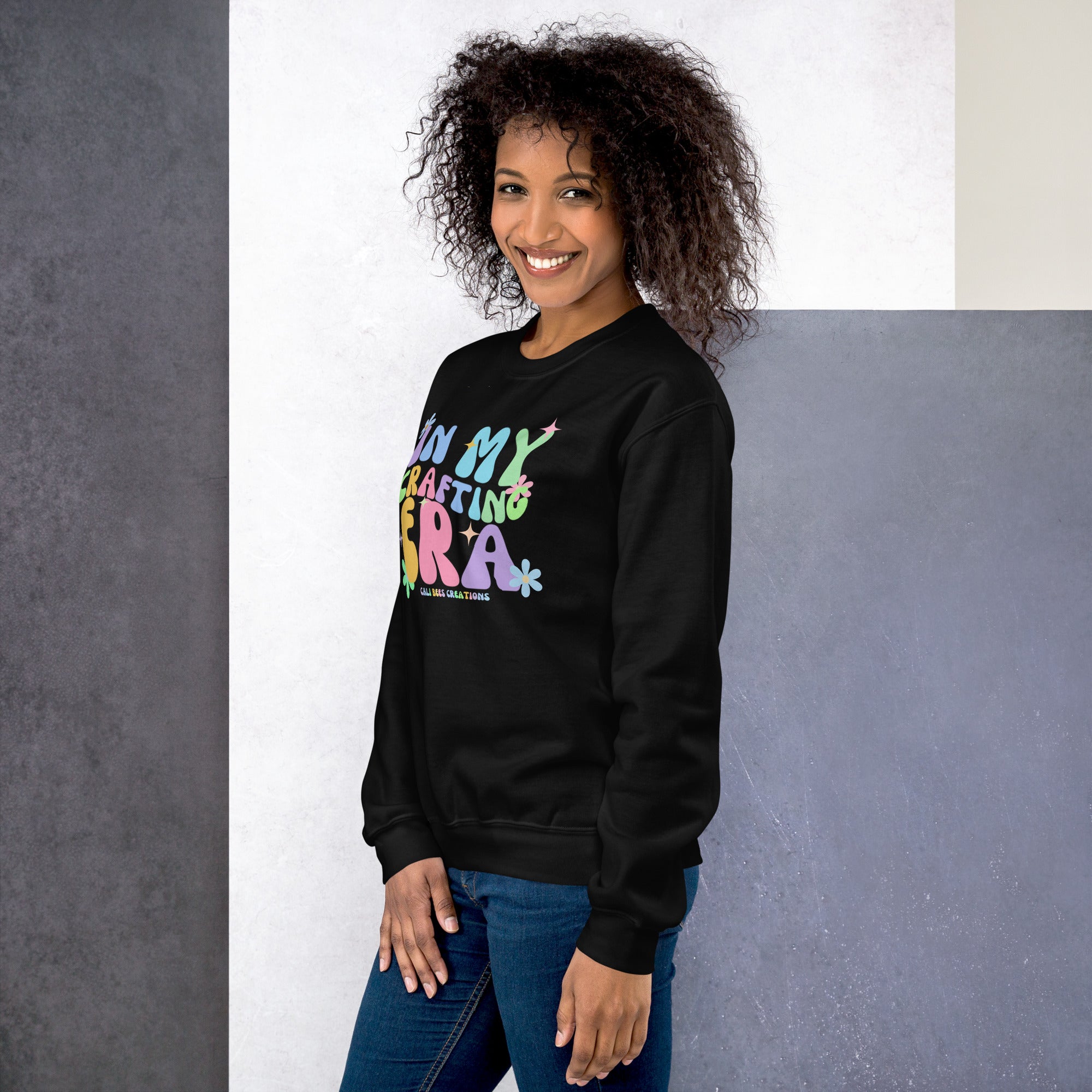 Cali Bees In My Crafting Era Unisex Sweatshirt