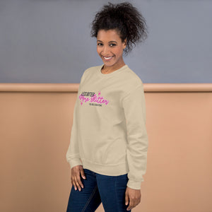 Cali Bees Less Bitter More Glitter Unisex Sweatshirt