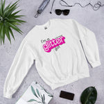 Load image into Gallery viewer, Cali Bees I&#39;m A Glitter Girl Unisex Sweatshirt
