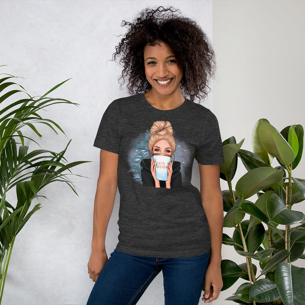 Cali Bees Messy Bun Winter 2.0 Unisex t-shirt