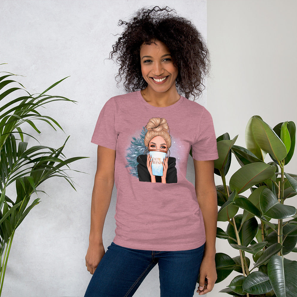 Cali Bees Messy Bun Winter 2.0 Unisex t-shirt