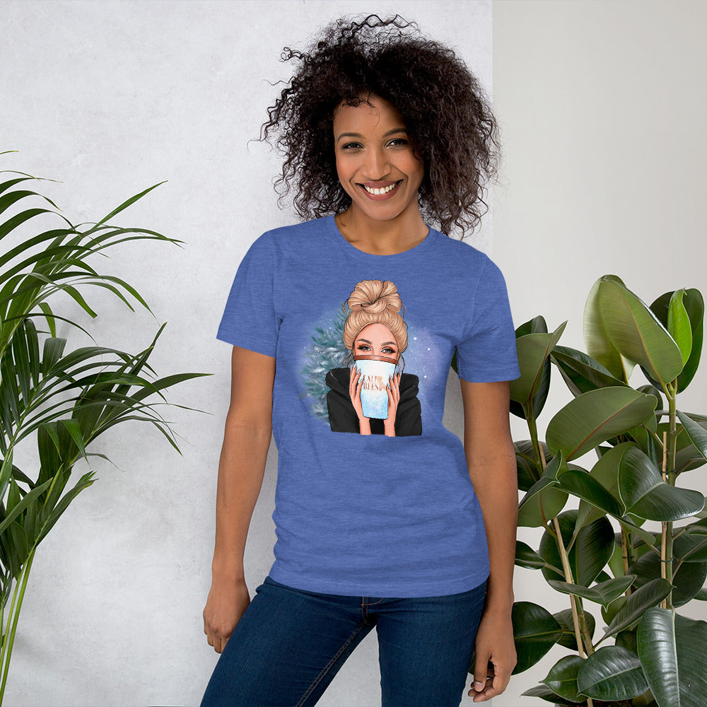 Cali Bees Messy Bun Winter 2.0 Unisex t-shirt