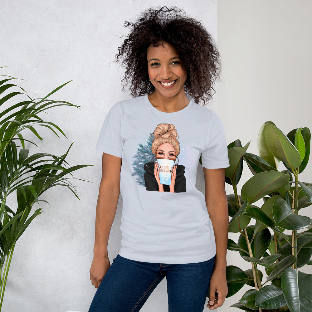 Cali Bees Messy Bun Winter 2.0 Unisex t-shirt