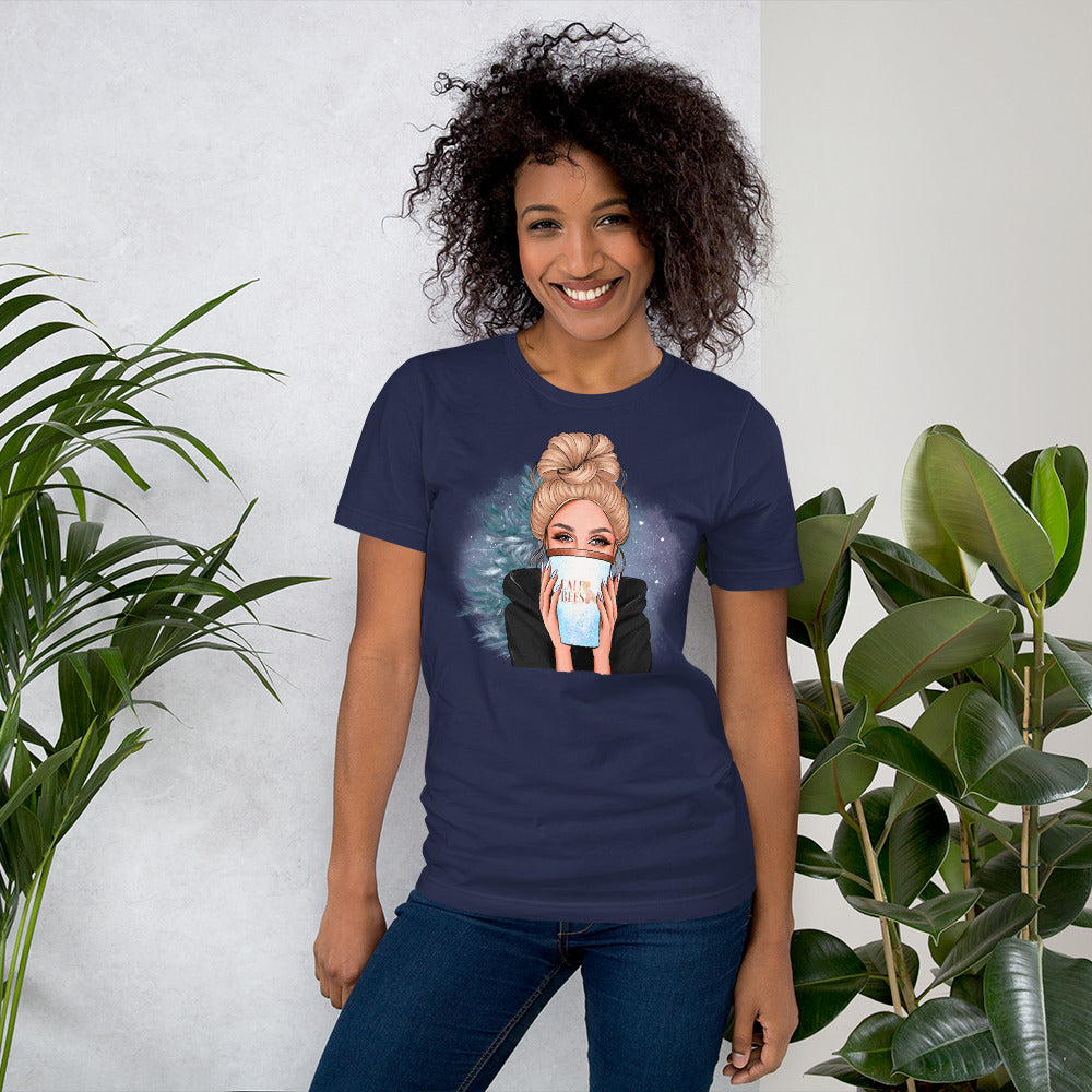 Cali Bees Messy Bun Winter 2.0 Unisex t-shirt