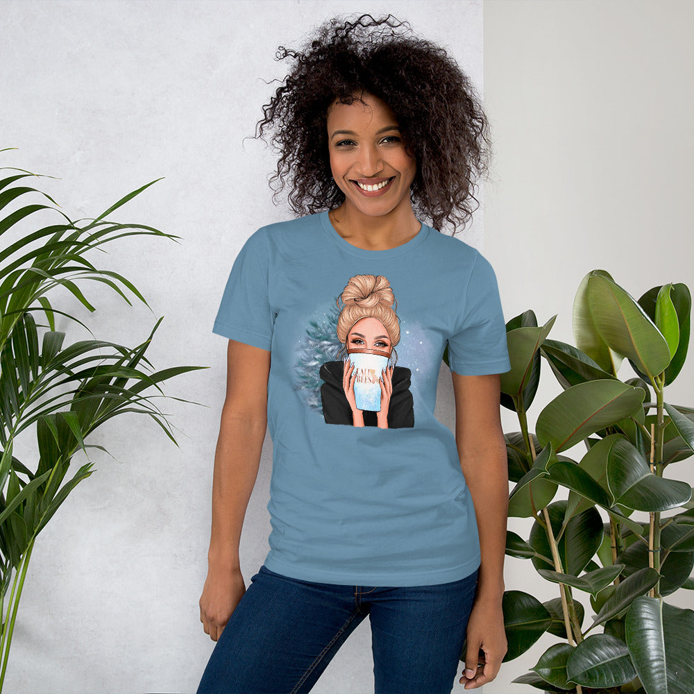 Cali Bees Messy Bun Winter 2.0 Unisex t-shirt