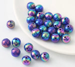 Load image into Gallery viewer, 16mm Opaque Acrylic Beads W/AB Plating, Mutli-Color or Single Color, 50 pcs
