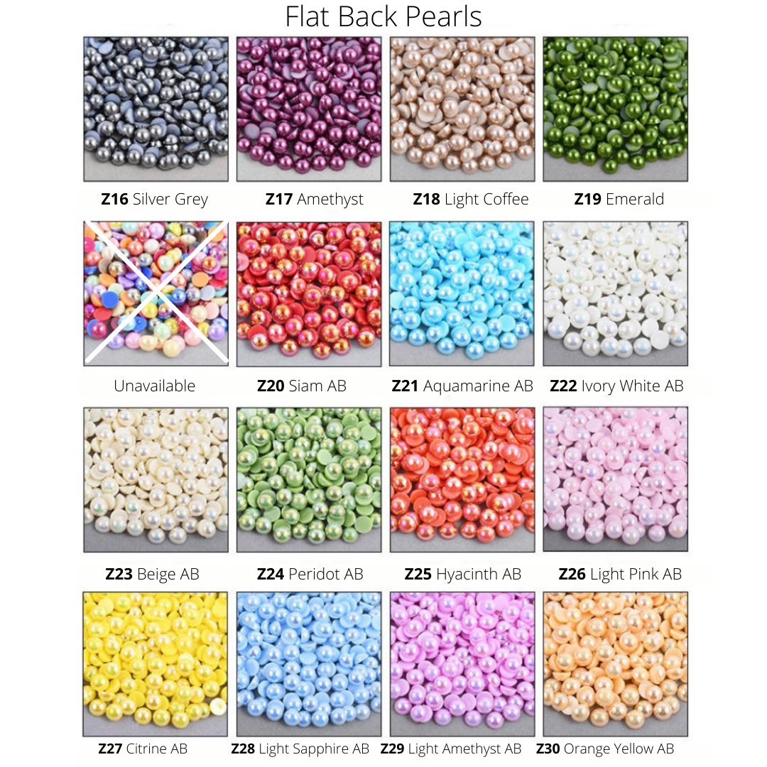 Beehive Blends, Customize Your Rhinestones/Flat Back Pearls Blends, TikTok Live 8/30 at 4PM PST.