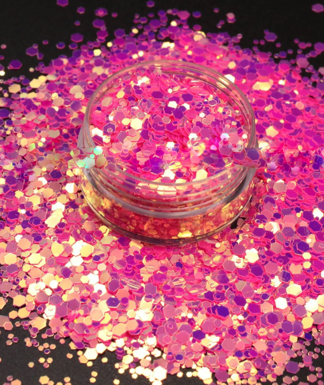 Chunky Mix Glitter, Toxic (Glow in the Dark)